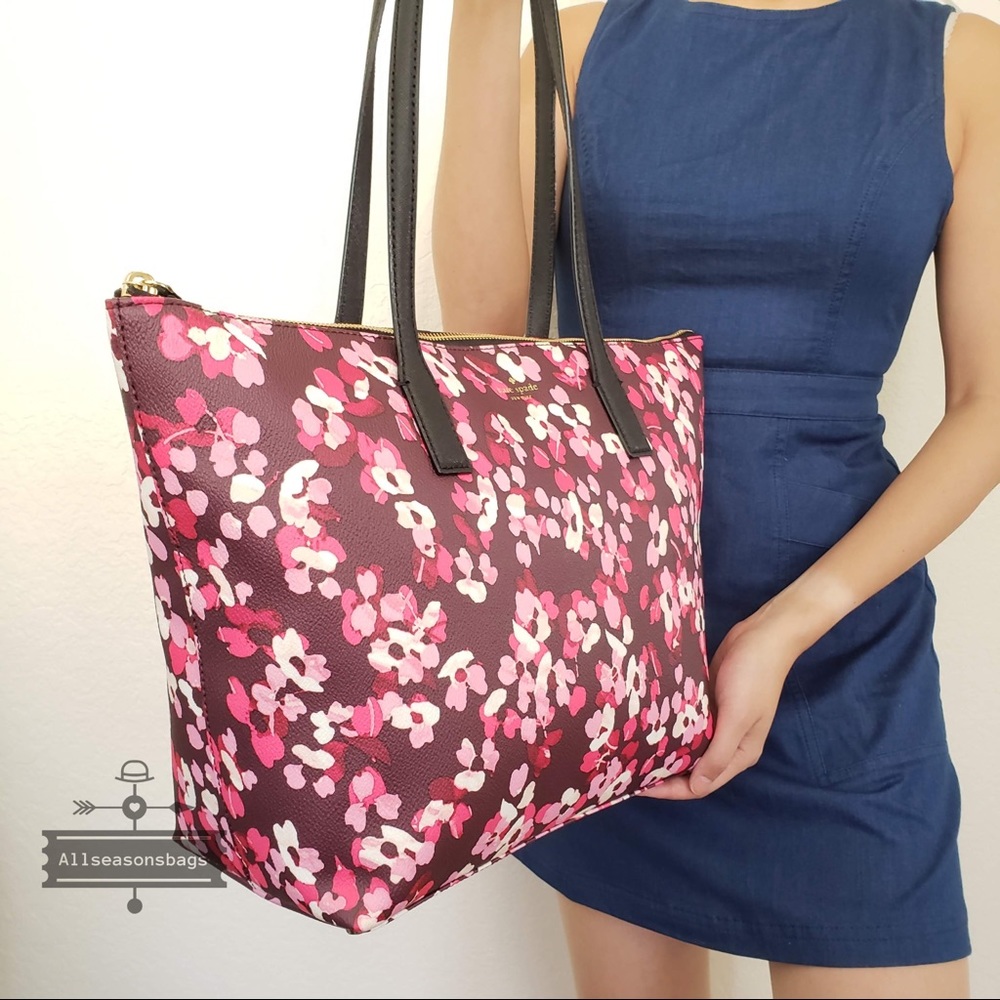 NWT Kate Spade Young Lane Nyssa Multi Cherry tote - Picture 4 of 7